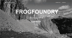 Desktop Screenshot of frogfoundry.com